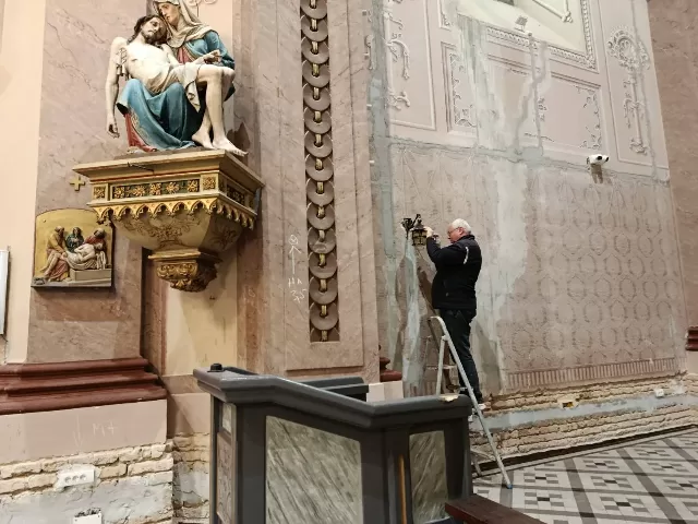 Obnova župne crkve Uzvišenja svetog Križa u Rumi - fotografija 123
