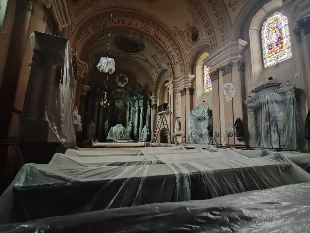 Obnova župne crkve Uzvišenja svetog Križa u Rumi - fotografija 39