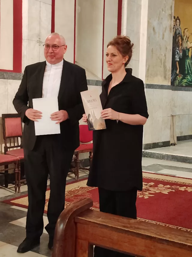 Marijanski koncert župnih zborova Srijemske biskupije u Svetištu Gospe Tekijske u Petrovaradinu - fotografija 1