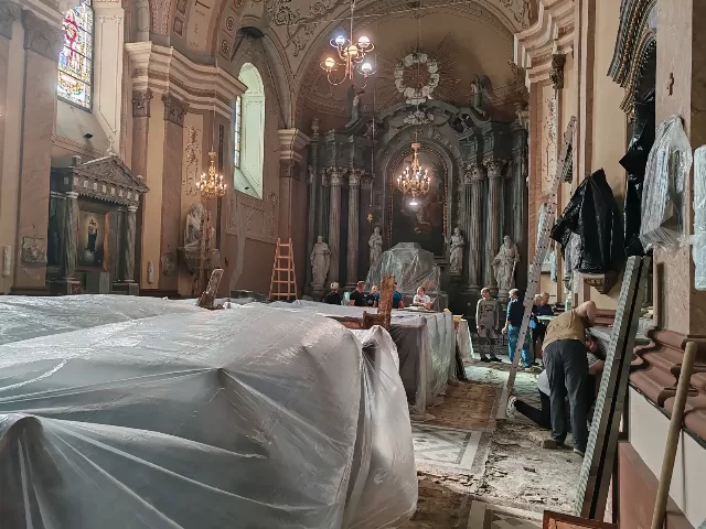 Obnova župne crkve Uzvišenja svetog Križa u Rumi - fotografija 140