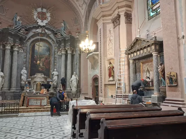 Obnova župne crkve Uzvišenja svetog Križa u Rumi - fotografija 130