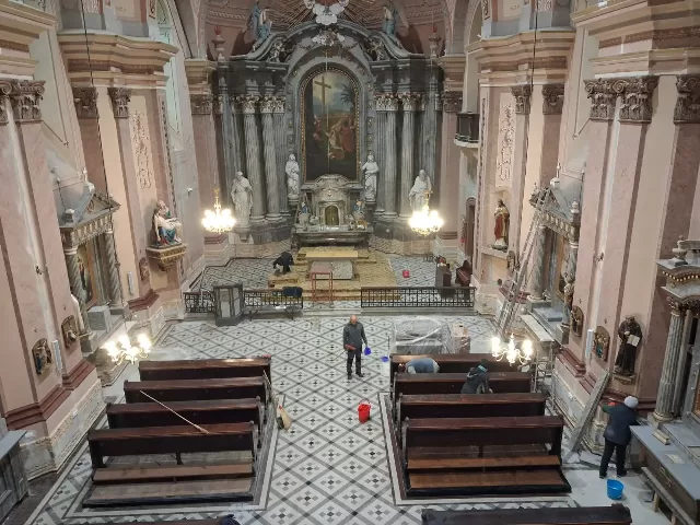 Obnova župne crkve Uzvišenja svetog Križa u Rumi - fotografija 126